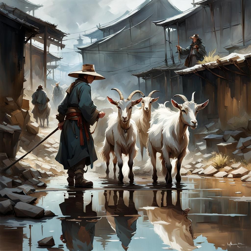 Goat herder