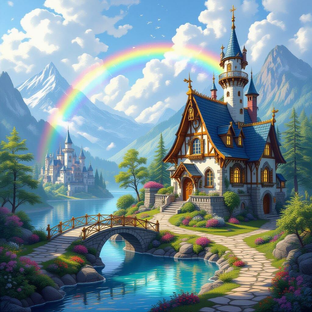 Enchanting Digital Art of a Magical Realm