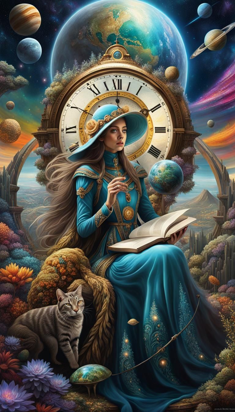 Surreal Worlds Collide: A Digital Space Odyssey