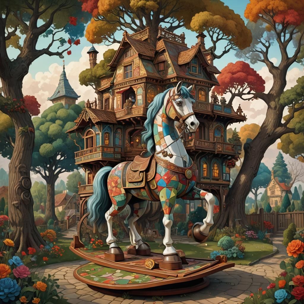 Patchwork Globe: Victorian Folk Art Masterpiece