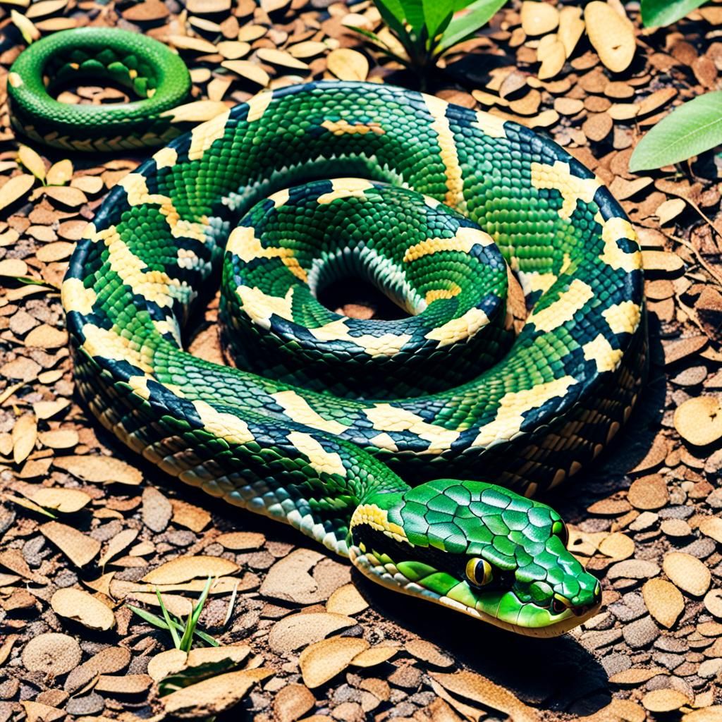 Slithery Snake in Motion