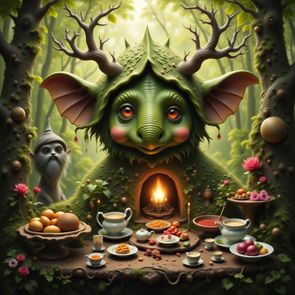 Enchanted Forest Tea Party With Fairies and Gnomes