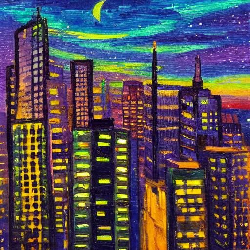 Man Under Mystical Night Sky