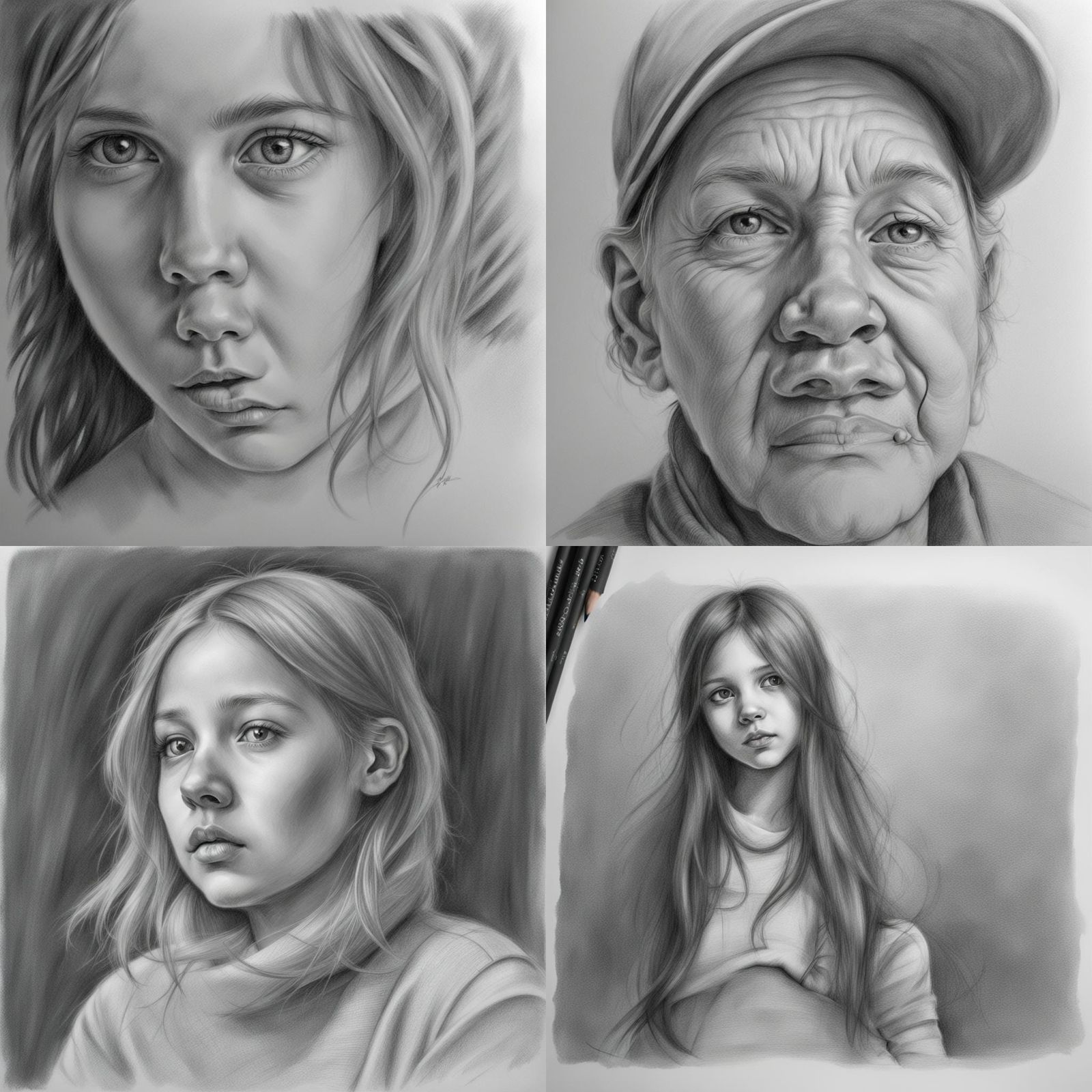 Simple Pencil Sketch Illustration