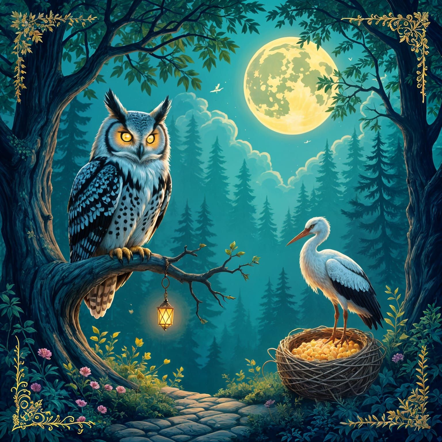 Mystical Ukrainian Totem Animals in Magical Realism