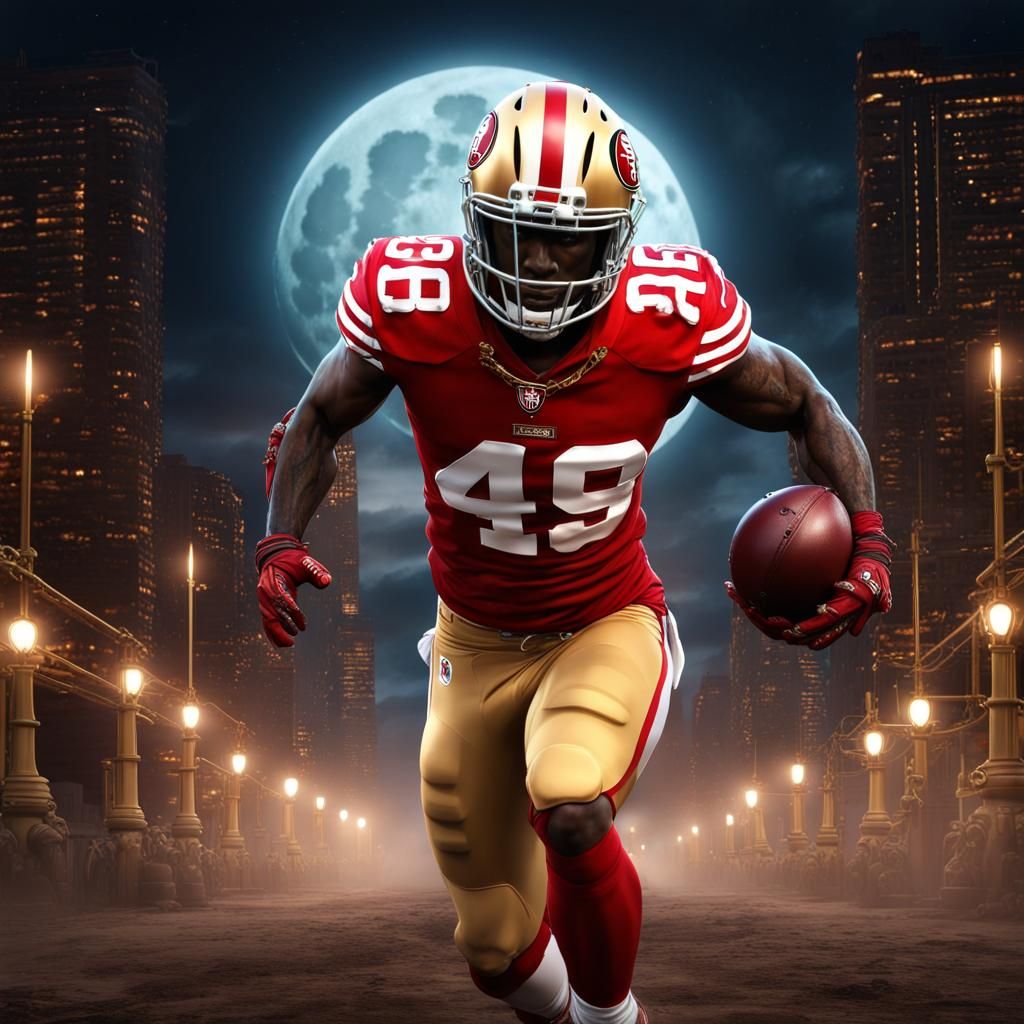 49ers Wallpaper: Number 19 in Fantasy Concept Art