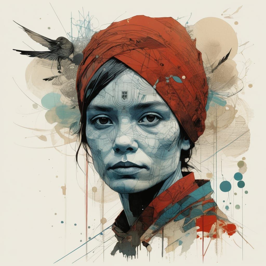 Hunters in Red Sands by Magical Artists