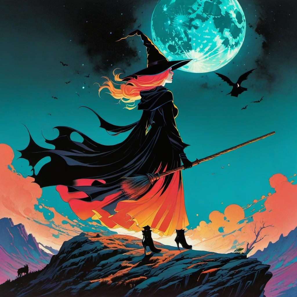 Surreal Witch Hunt with Amazing Depth