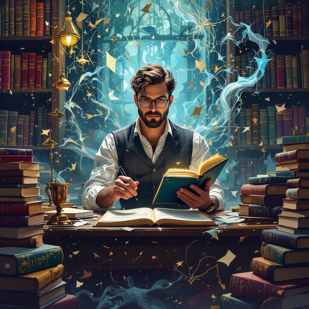 Teaching Ethics in a Detailed Matte Painting Style