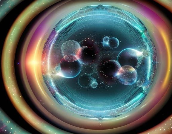 Cosmic Bubbles in Epic Digital Matte Painting