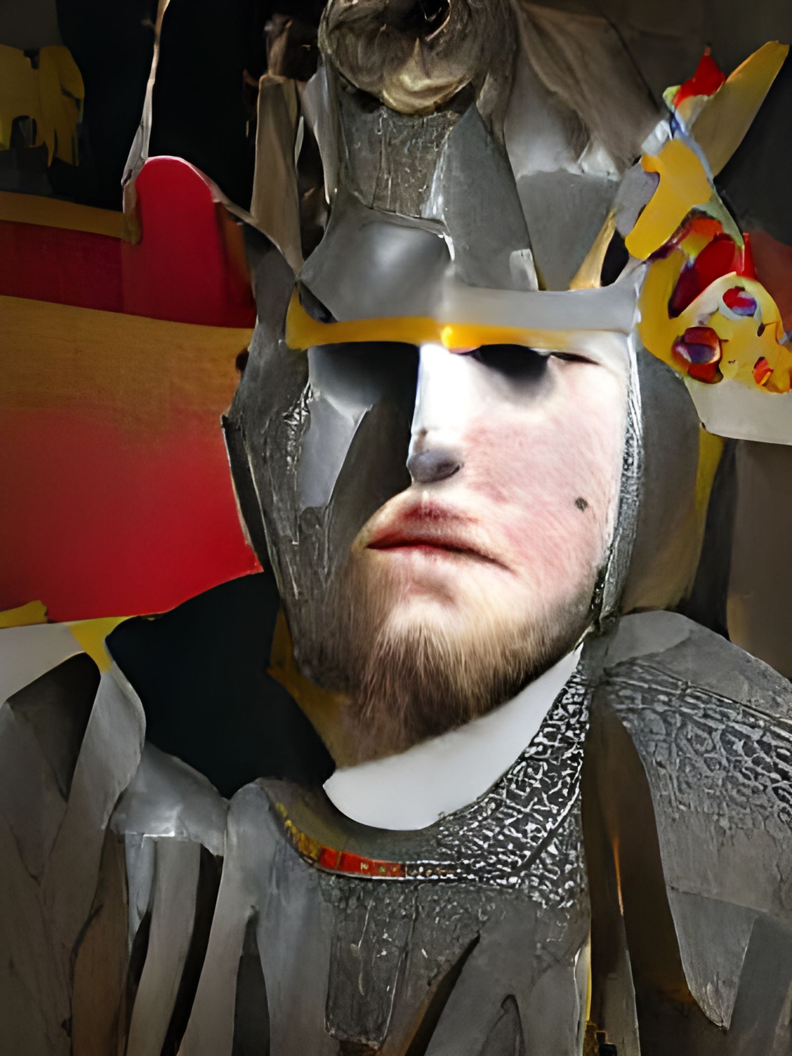 Medieval King Knight in Shining Armor