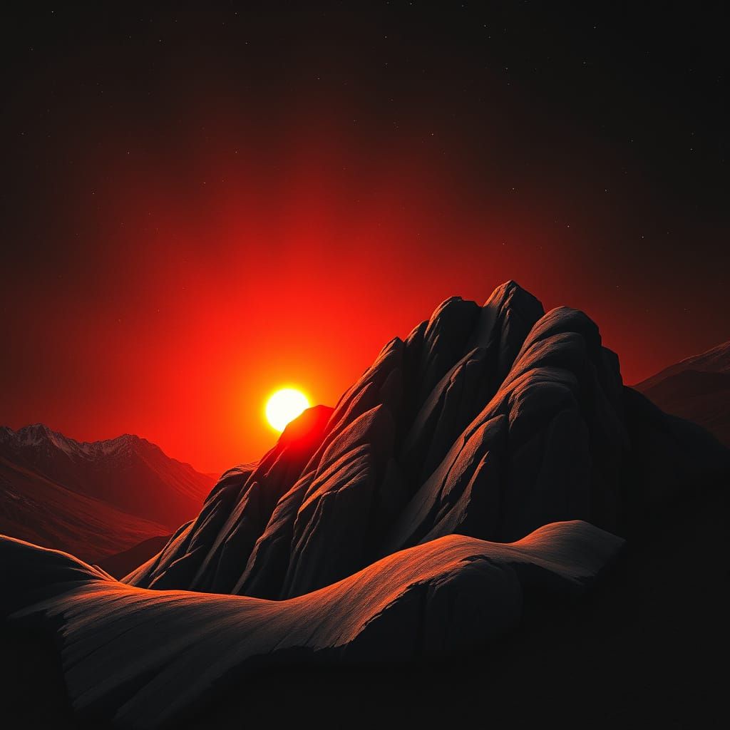 No More Words: An AI Interpretation