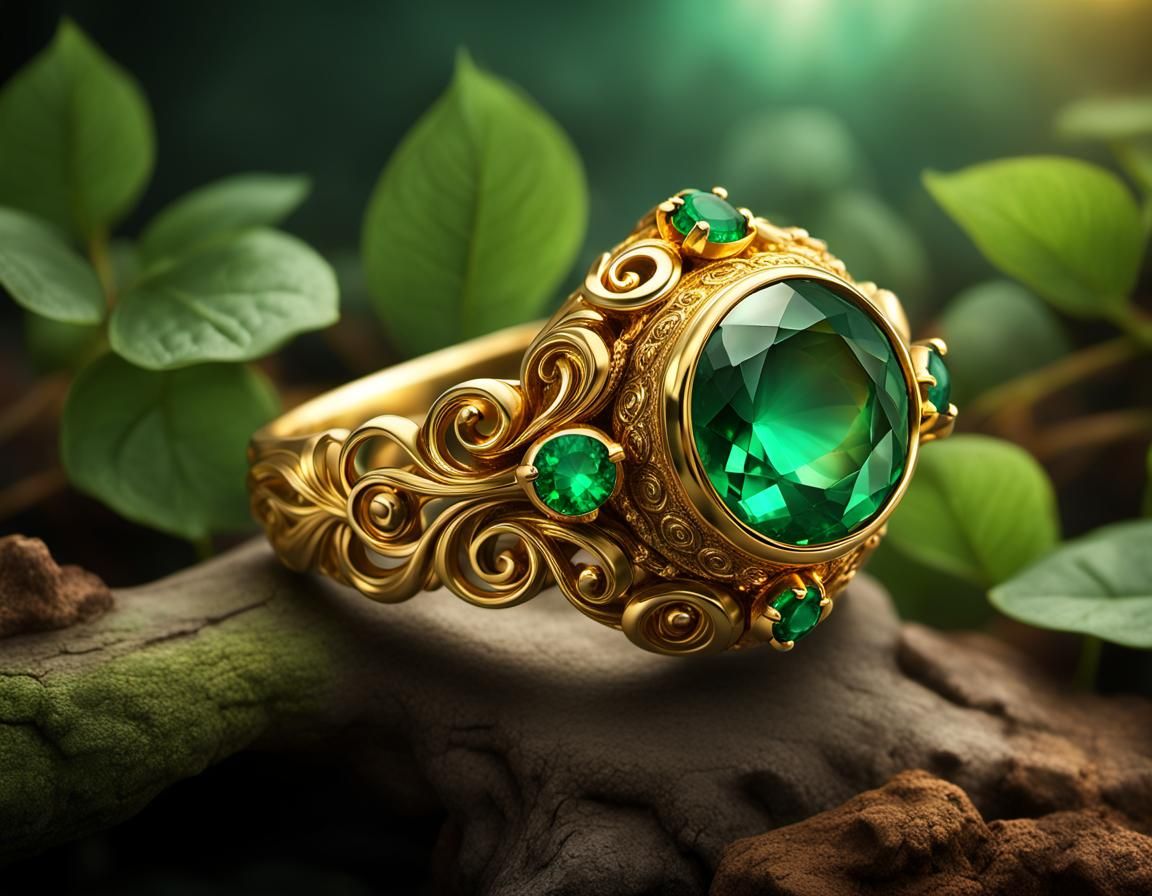Emerald ring