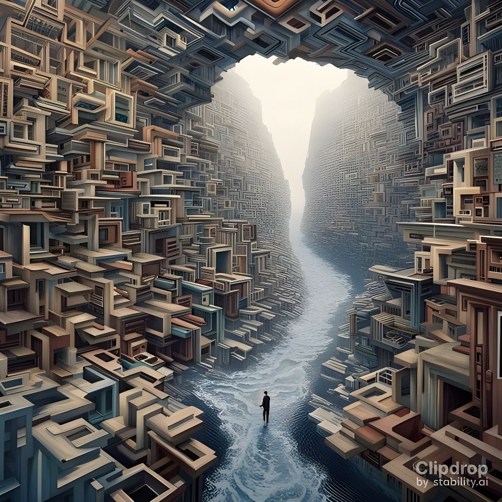 Intricate Maze Design