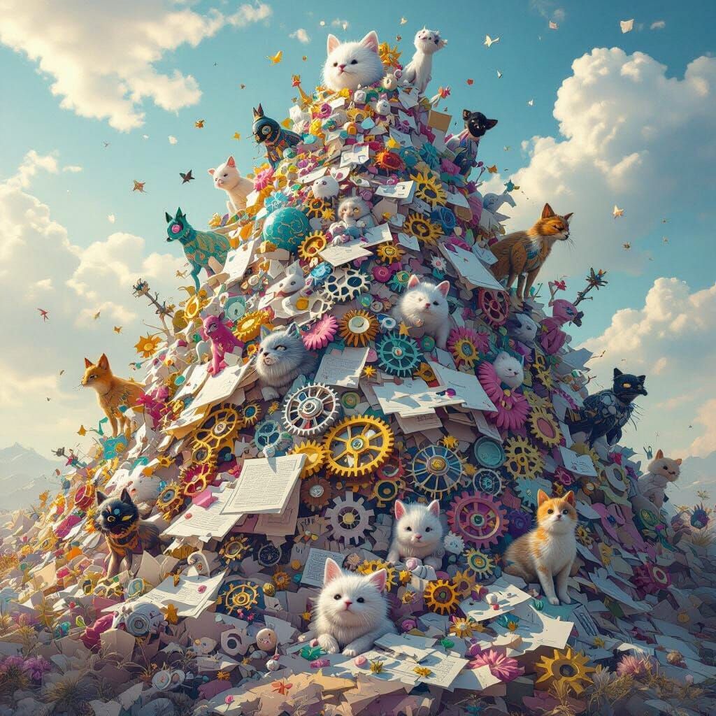 Towering Paper Pile Transforms: Fantasy, Sci-Fi and Celebrit...