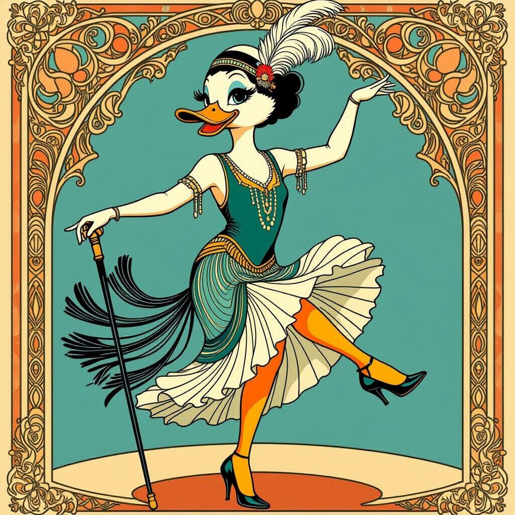 Charleston Lady Duck