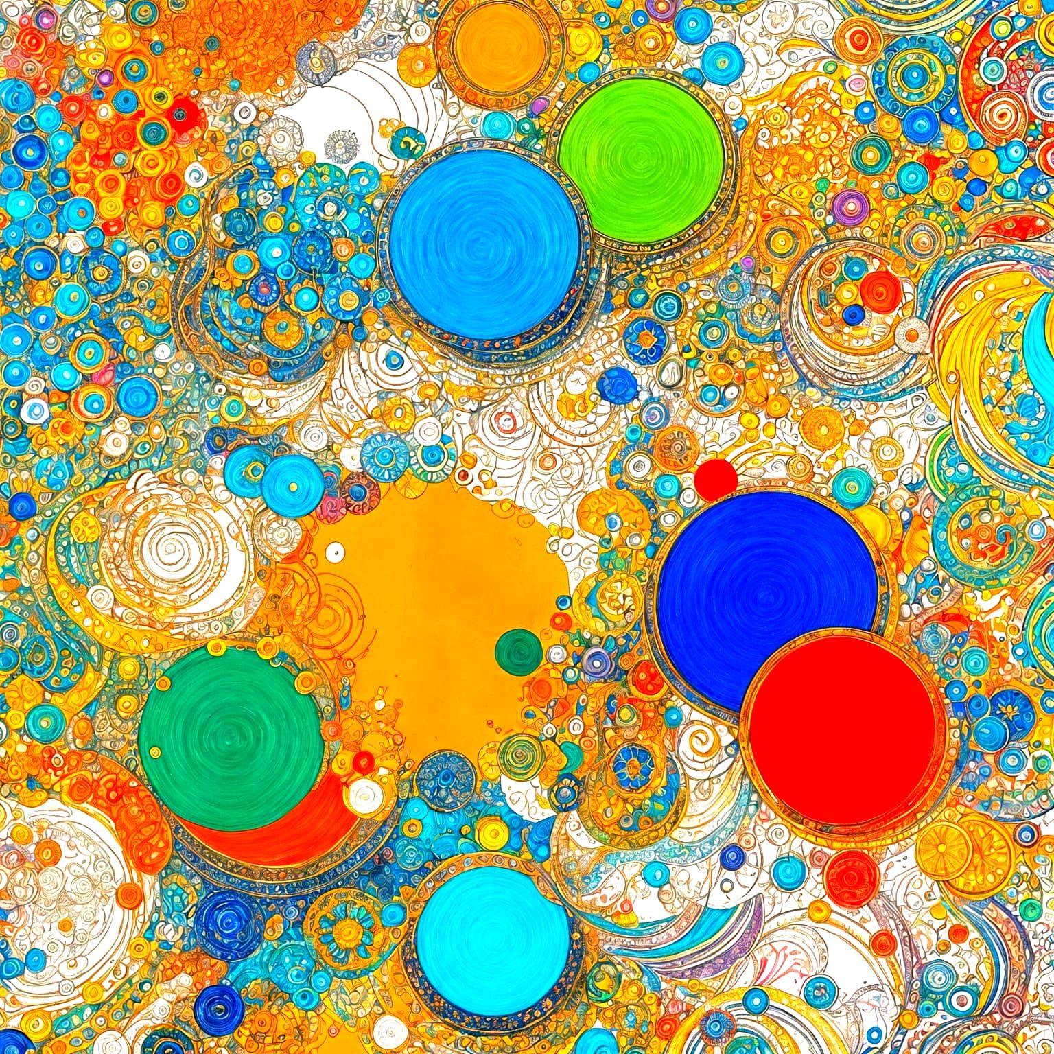 Vibrant Painting with Masterful Use of Volume