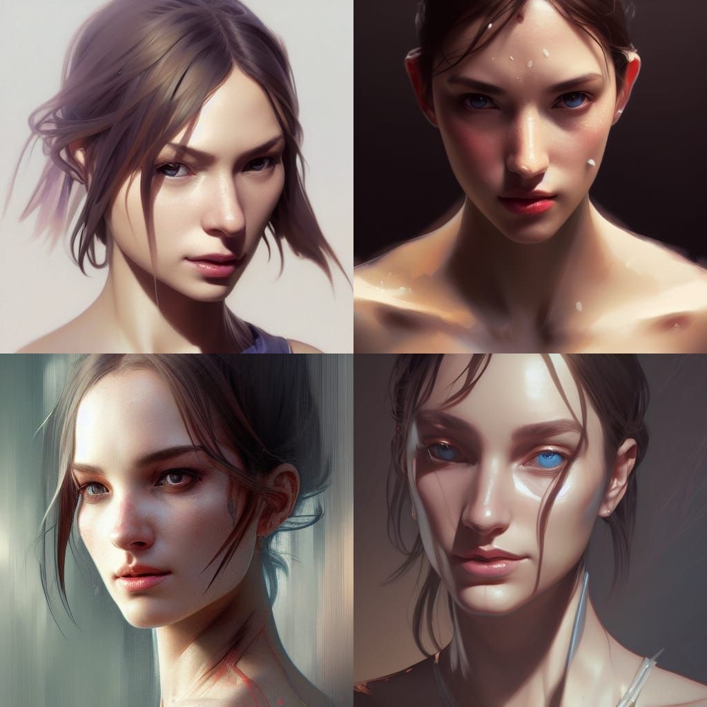 Hyperdetailed Portrait with Dynamic Lighting