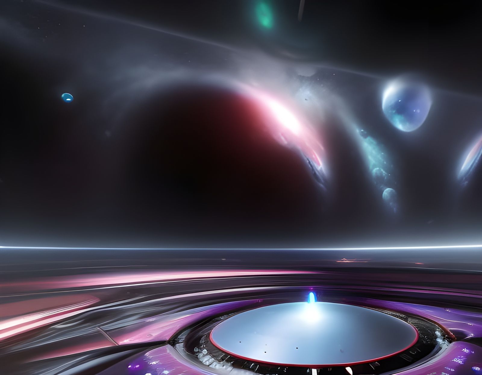 Alien Fleet Approaches Planet in Starfield