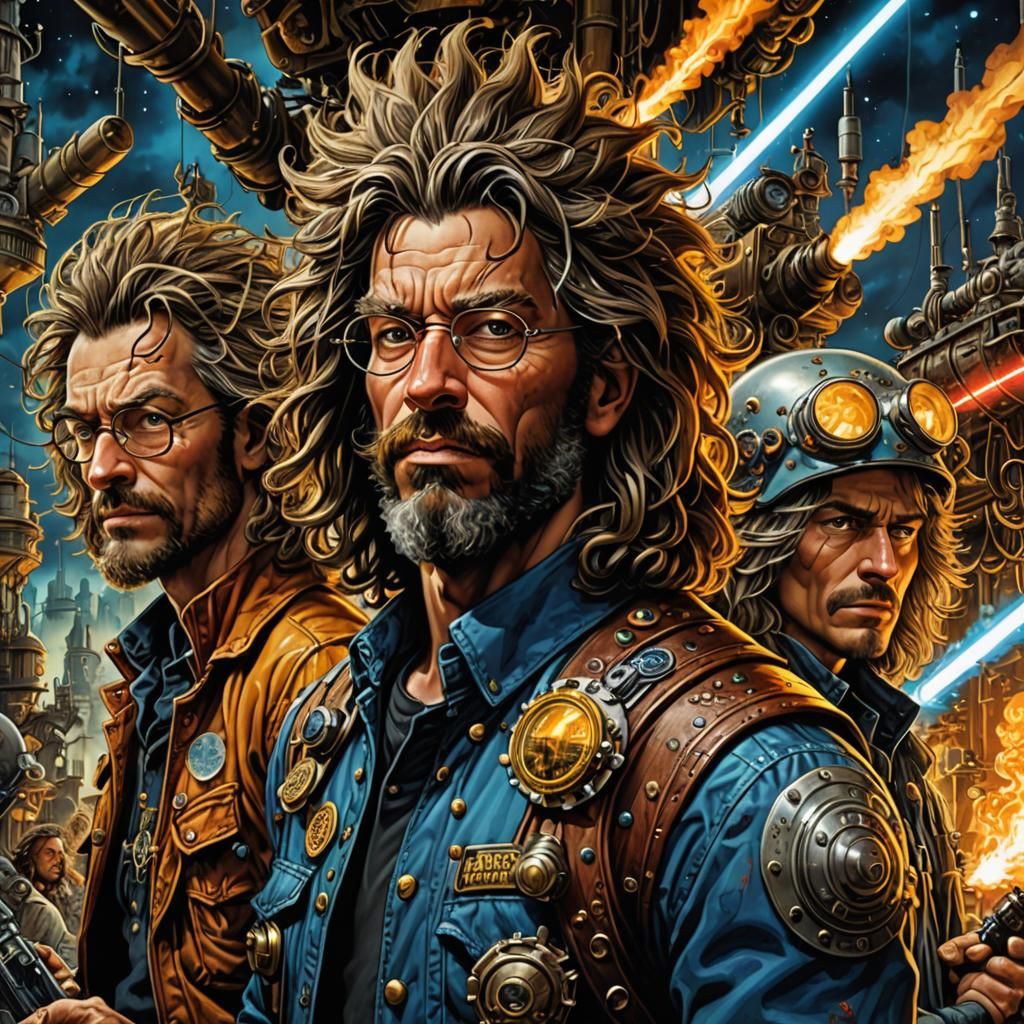 Gary Goodspeed, Wesley Endicott and Jake Cade, Hardcore Excavation Under Fire