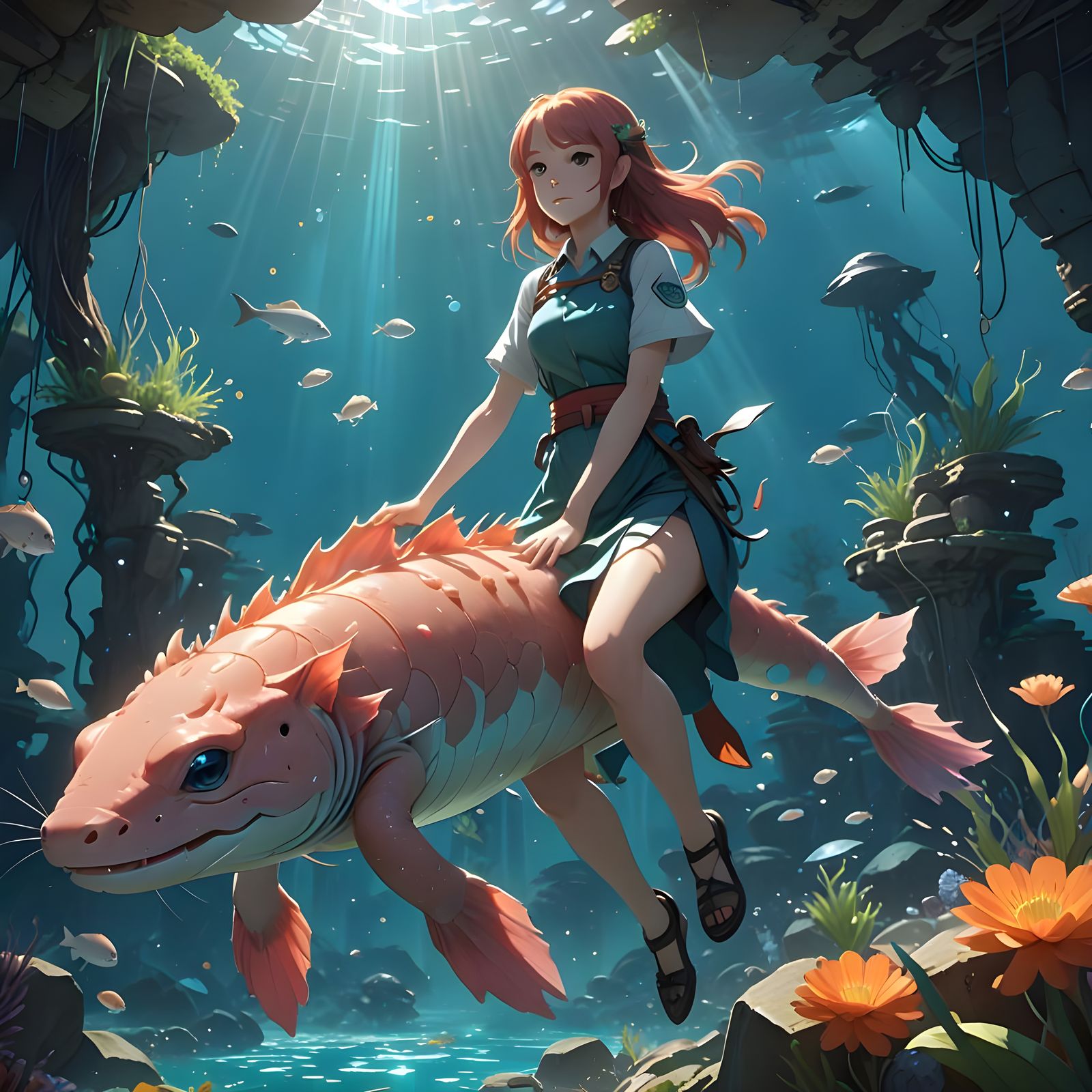 Training for the Aquatic Rodeo