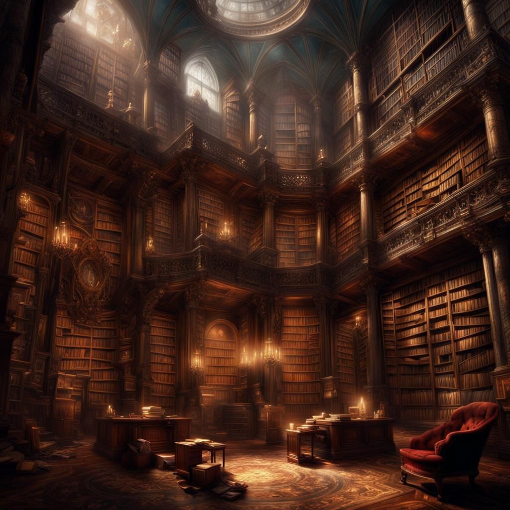 Epic Wanderer's Library: Hub of All Knowledge