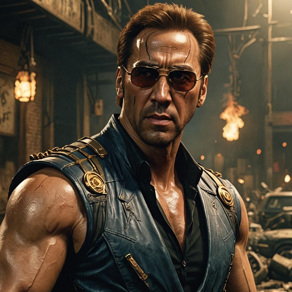 Nicholas Cage as Johnny Cage