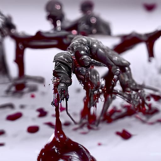 Dismembered Soldiers in Sinister Film Noir Style