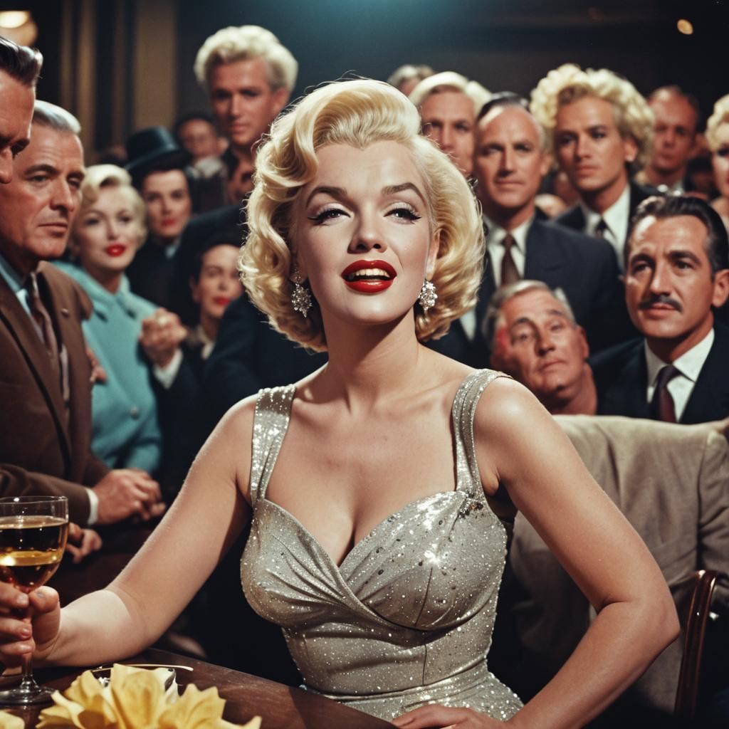 Marilyn Monroe in Gentlemen Prefer Blondes: Film Poster