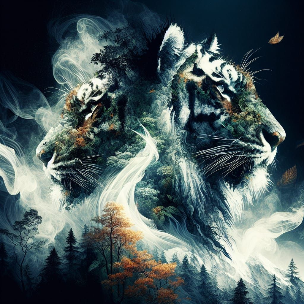 Opposite worlds