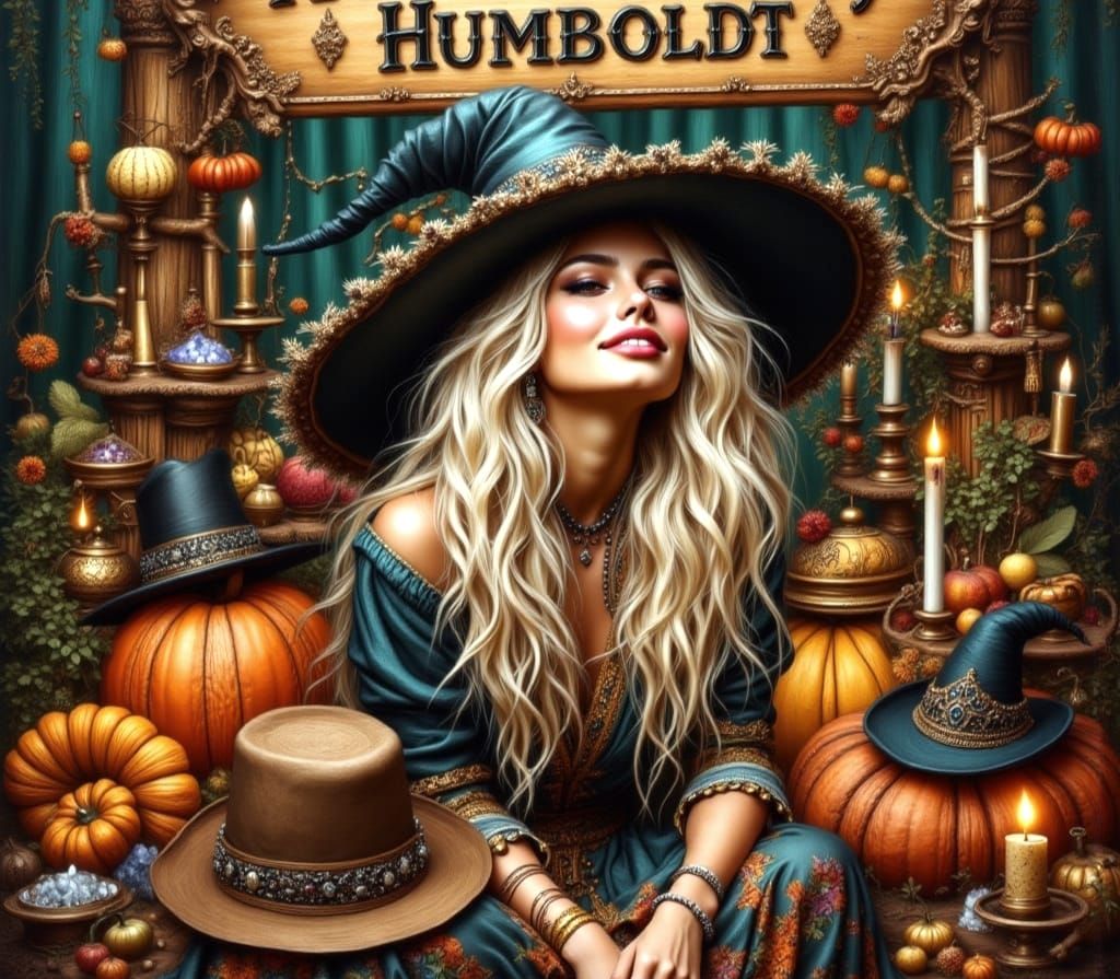 Surreal Cornucopia of Hats and Crystals