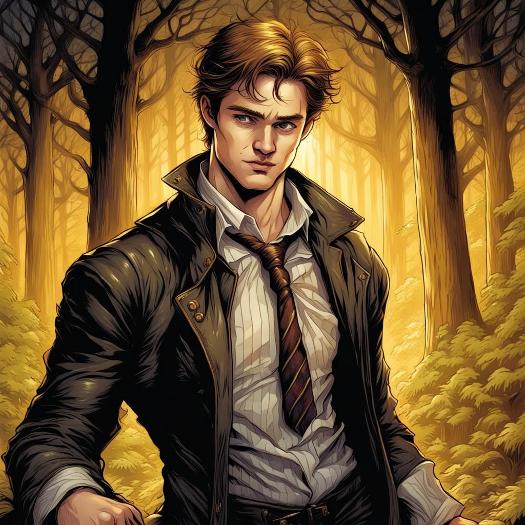 Cedric Diggory in Comic Style