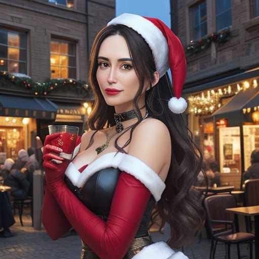 Digital NightCafe Christmas Celebration