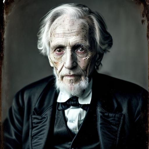 Aged Portrait of Dorian Gray