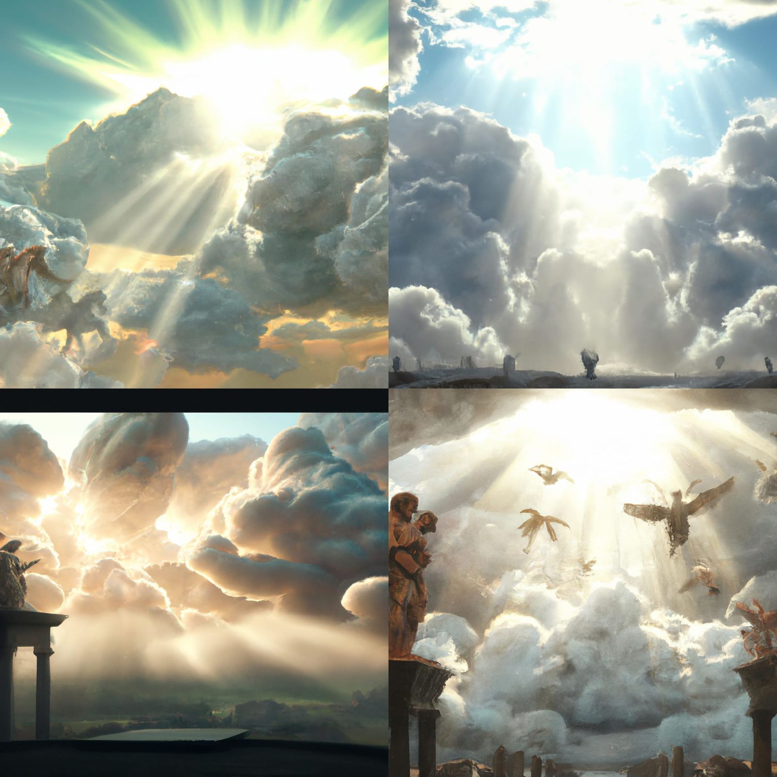 The last judgement - Fresco by Michelangelo 1-4