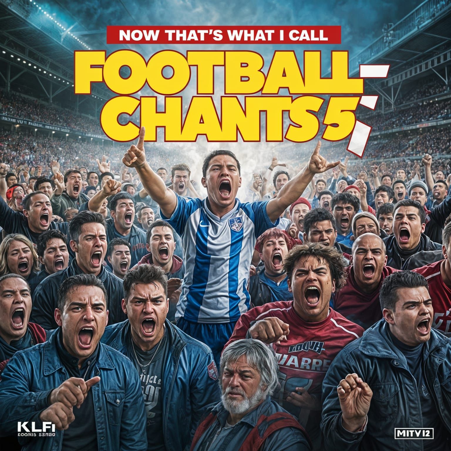 Album Cover: Angry Football Hooligans Crowd