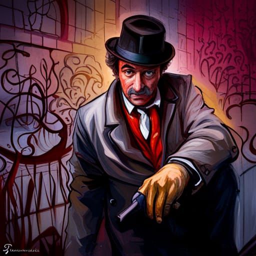 Columbo Investigates Jack the Ripper: Graffiti Art