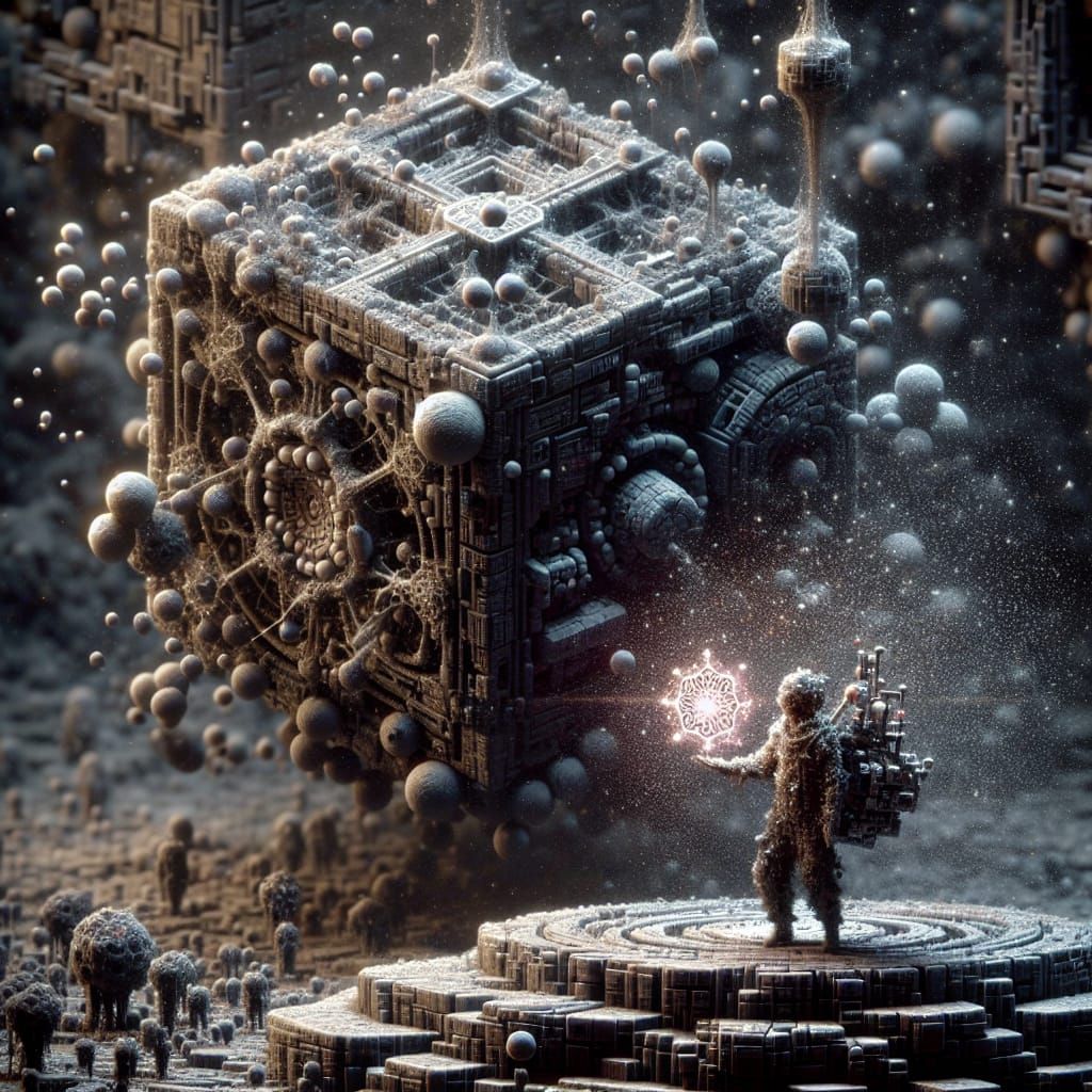 Adventurer Refracts Light in Nanoflesh Logic Network