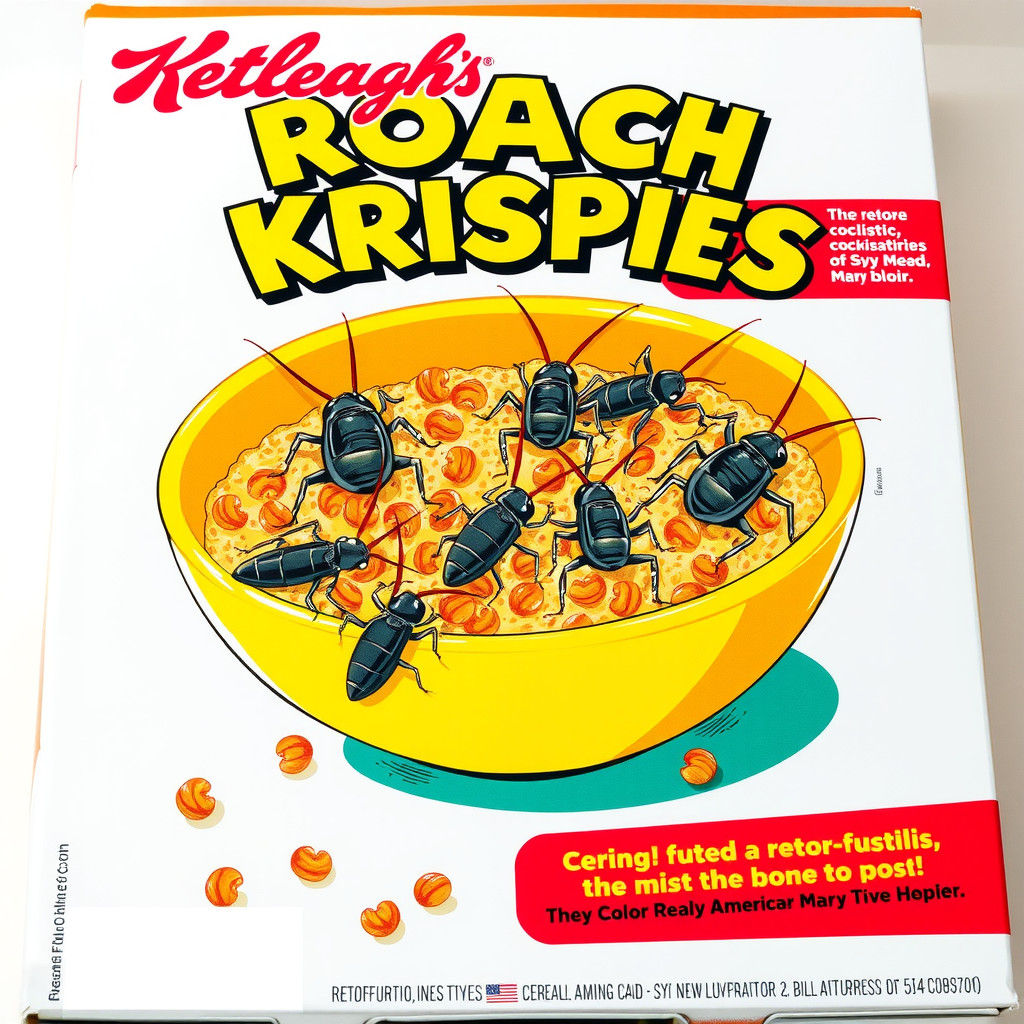 You will eat ze bugs and be happy.