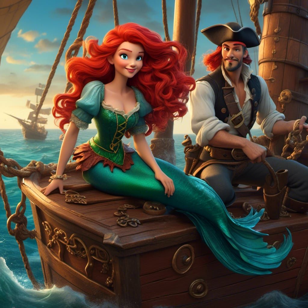 Little Mermaid and the Pirate’s Curse