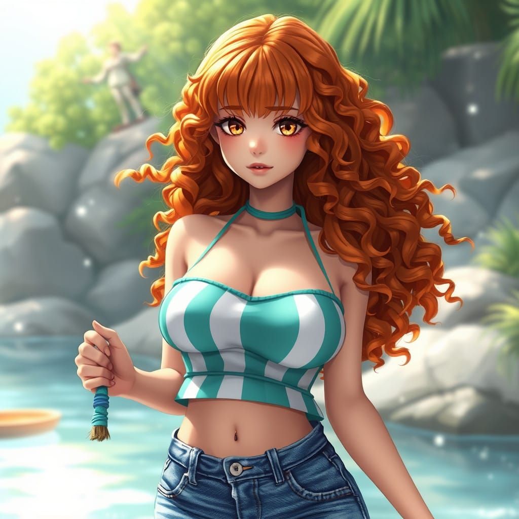 Mystical Nami in Ethereal Fantasy