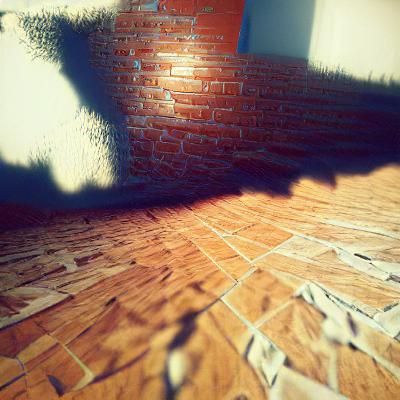 Dramatic 3D Render with Shadow Depth