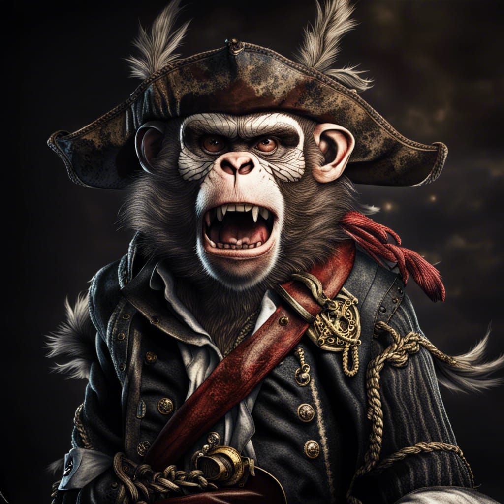 Pirate Monkey #23