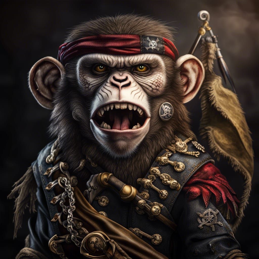 Pirate Monkey #24