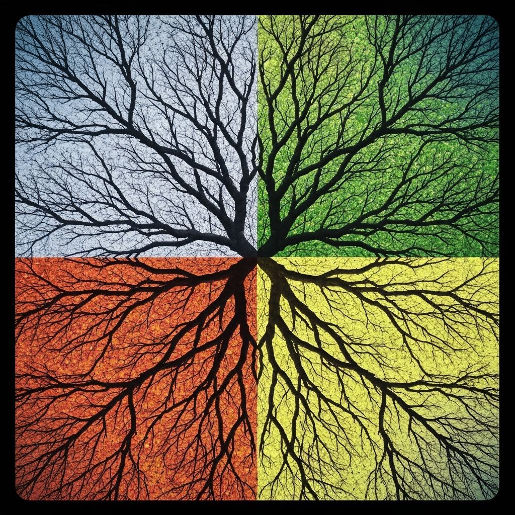 Fractured Seasons: A Climate Change Kaleidoscope