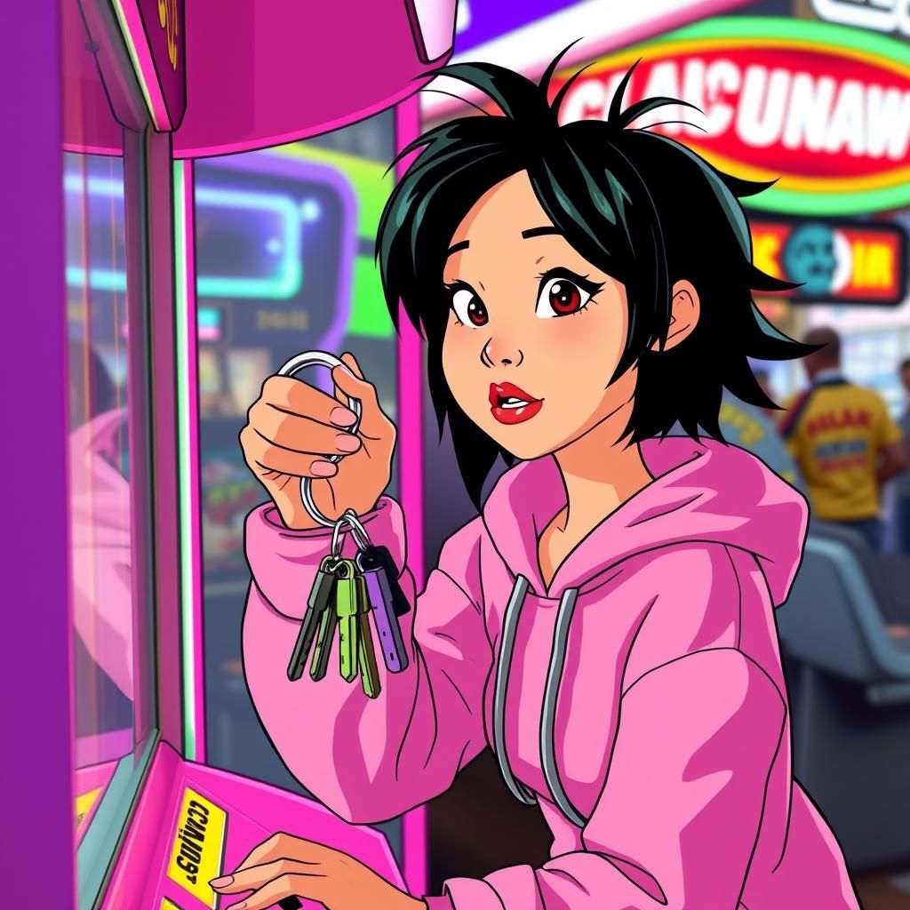 Amy Wong on the Moon