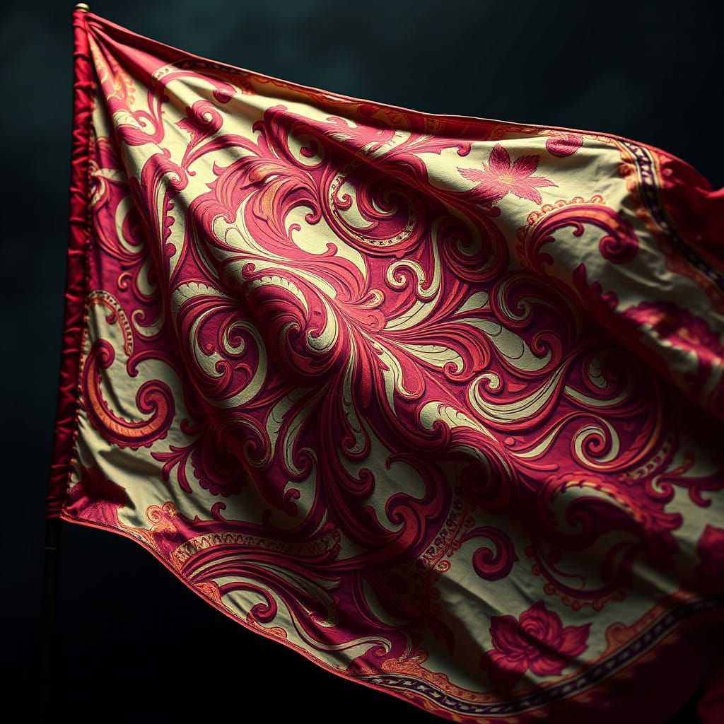 Dystopian Flag Concept in HDR