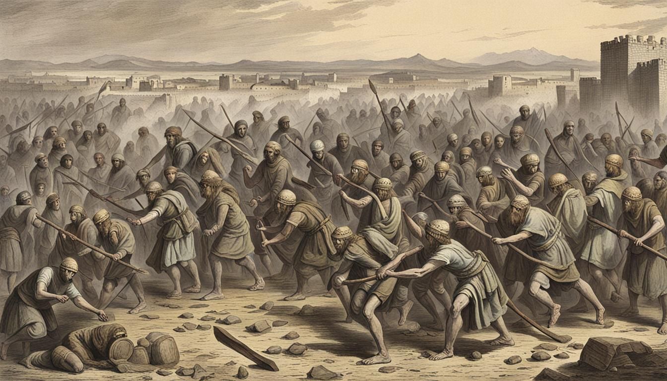 Ancient Civilization Riots During Famine