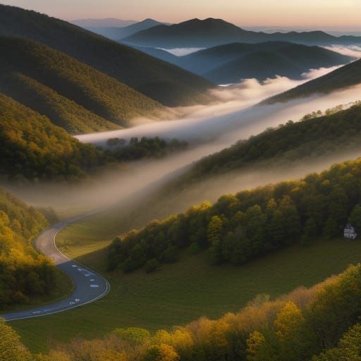 National Geographic Landscape of Cumberland Gap Wilderness