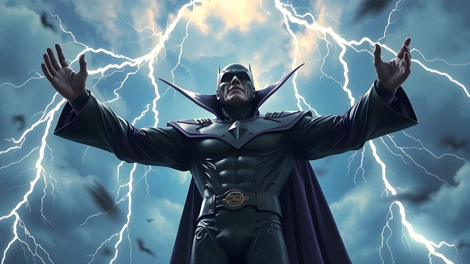 Weather Supervillain Summons Thunder and Lightning